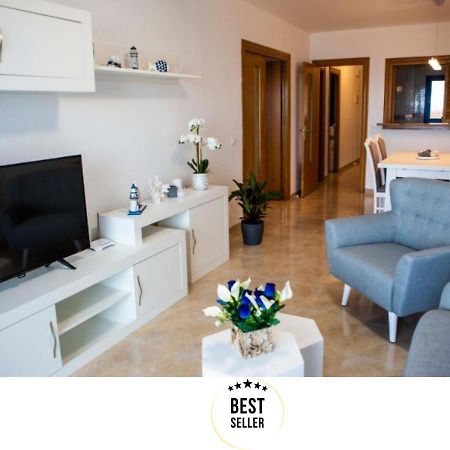 Apartment Las Sirenas, Wifi 100 Mb, Sea View 로쿠타스드마르 외부 사진