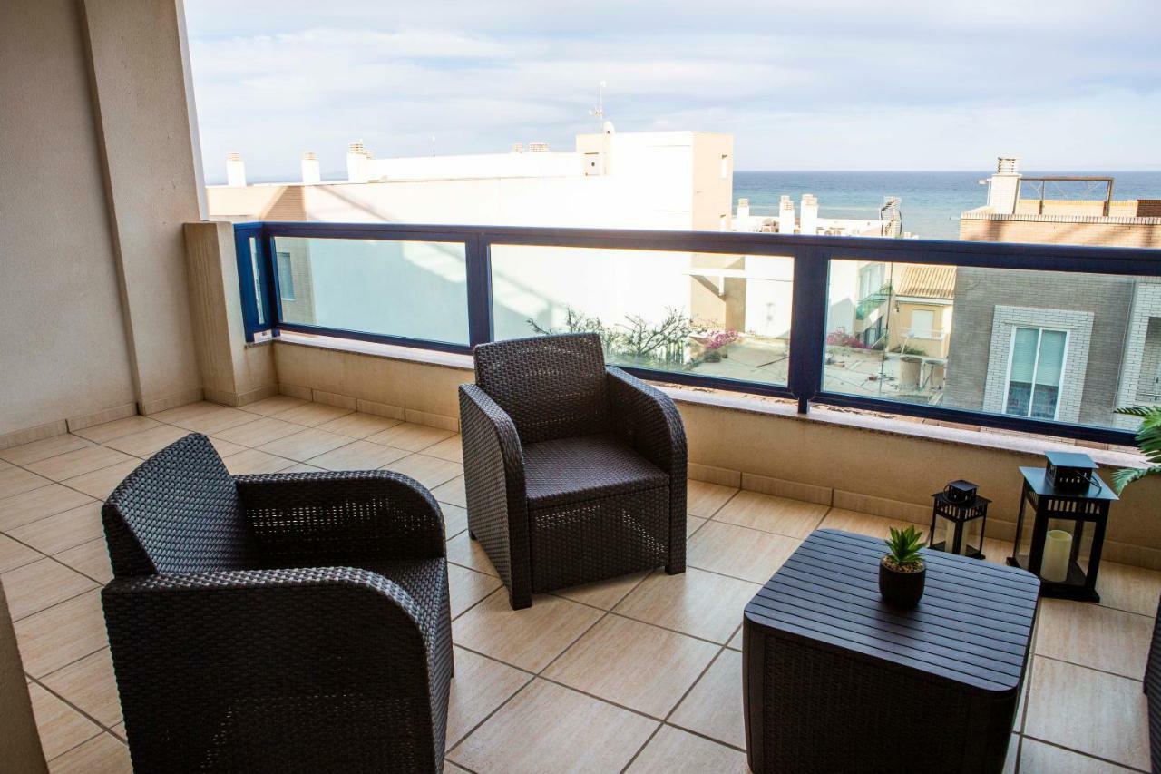 Apartment Las Sirenas, Wifi 100 Mb, Sea View 로쿠타스드마르 외부 사진