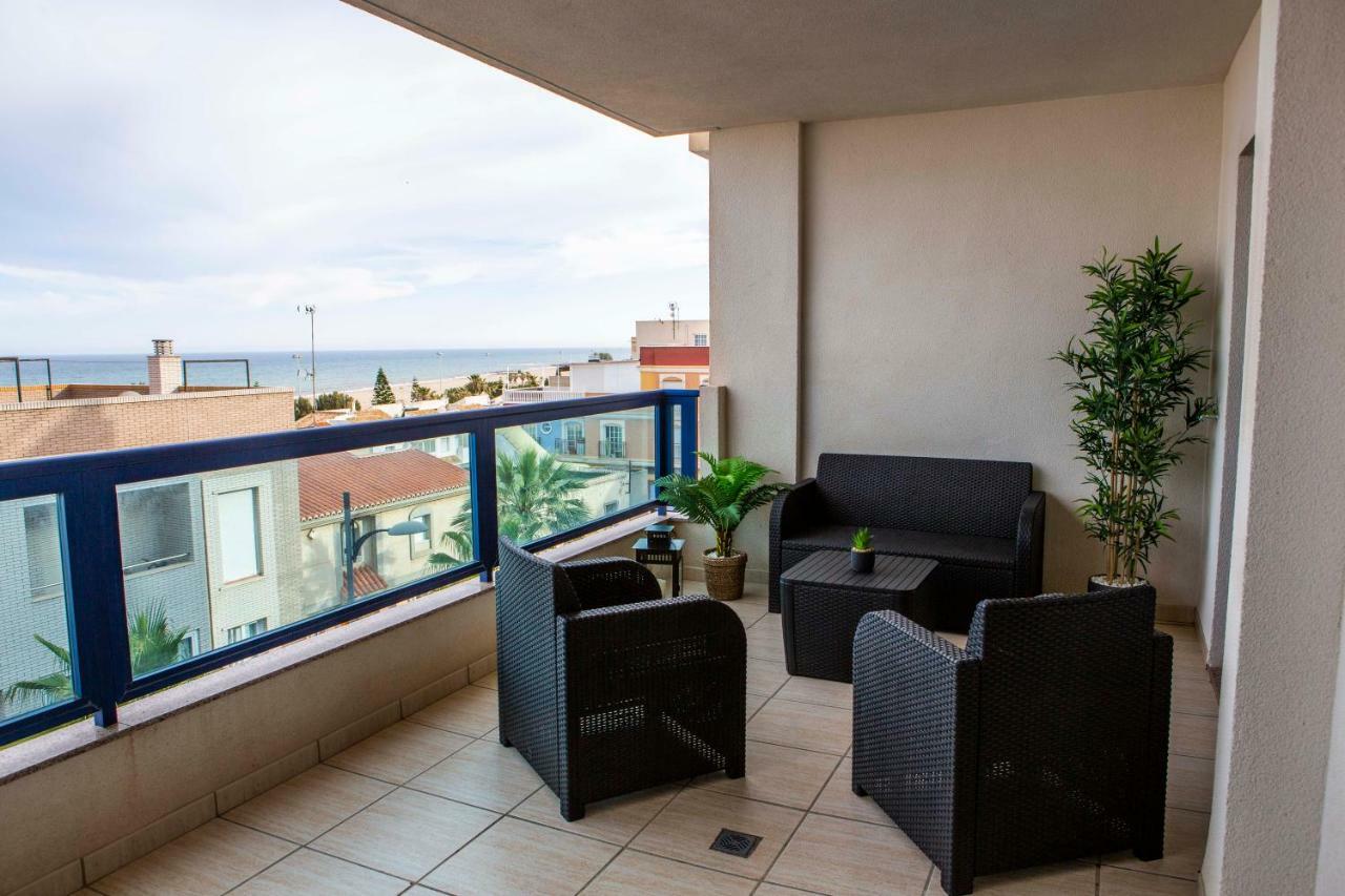 Apartment Las Sirenas, Wifi 100 Mb, Sea View 로쿠타스드마르 외부 사진