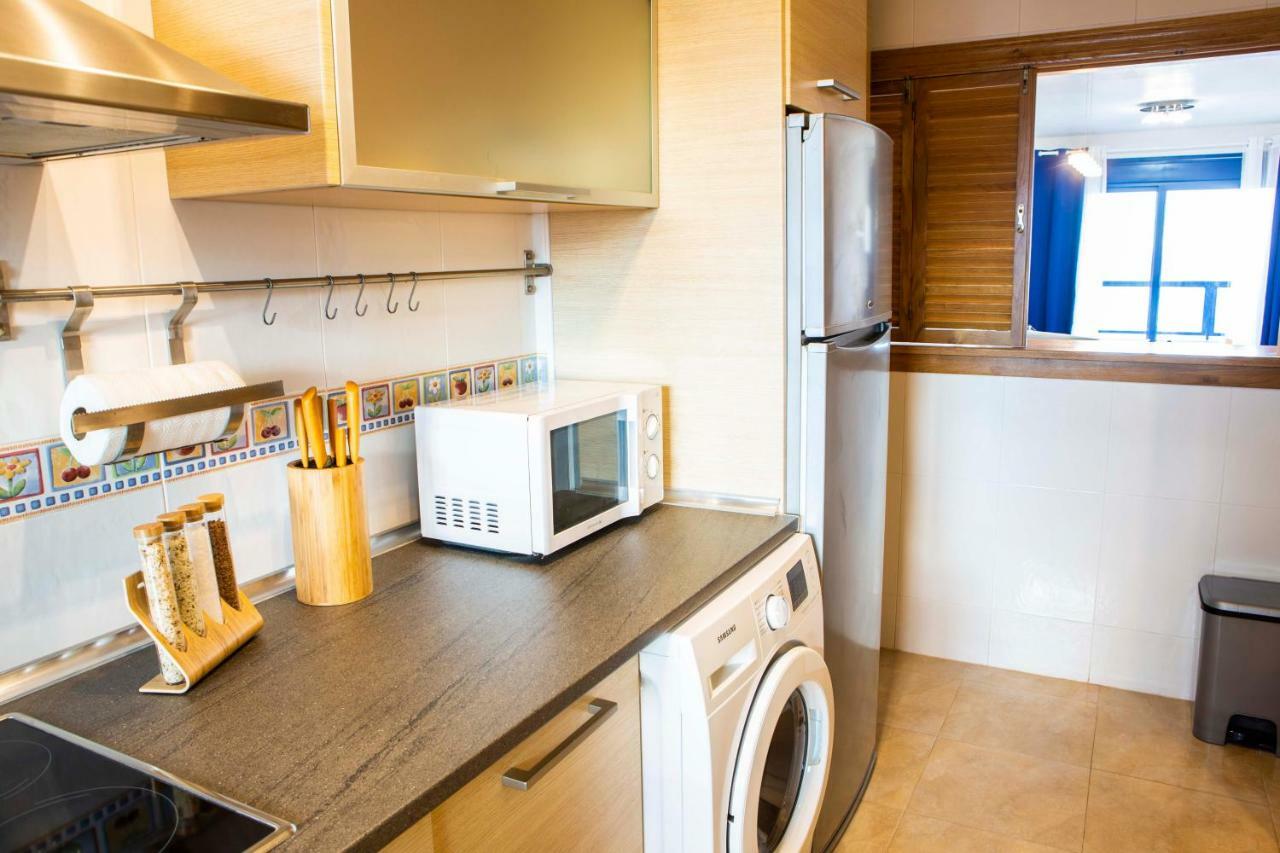 Apartment Las Sirenas, Wifi 100 Mb, Sea View 로쿠타스드마르 외부 사진
