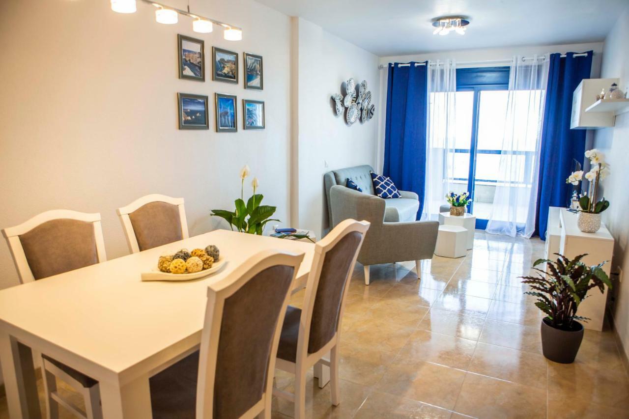 Apartment Las Sirenas, Wifi 100 Mb, Sea View 로쿠타스드마르 외부 사진
